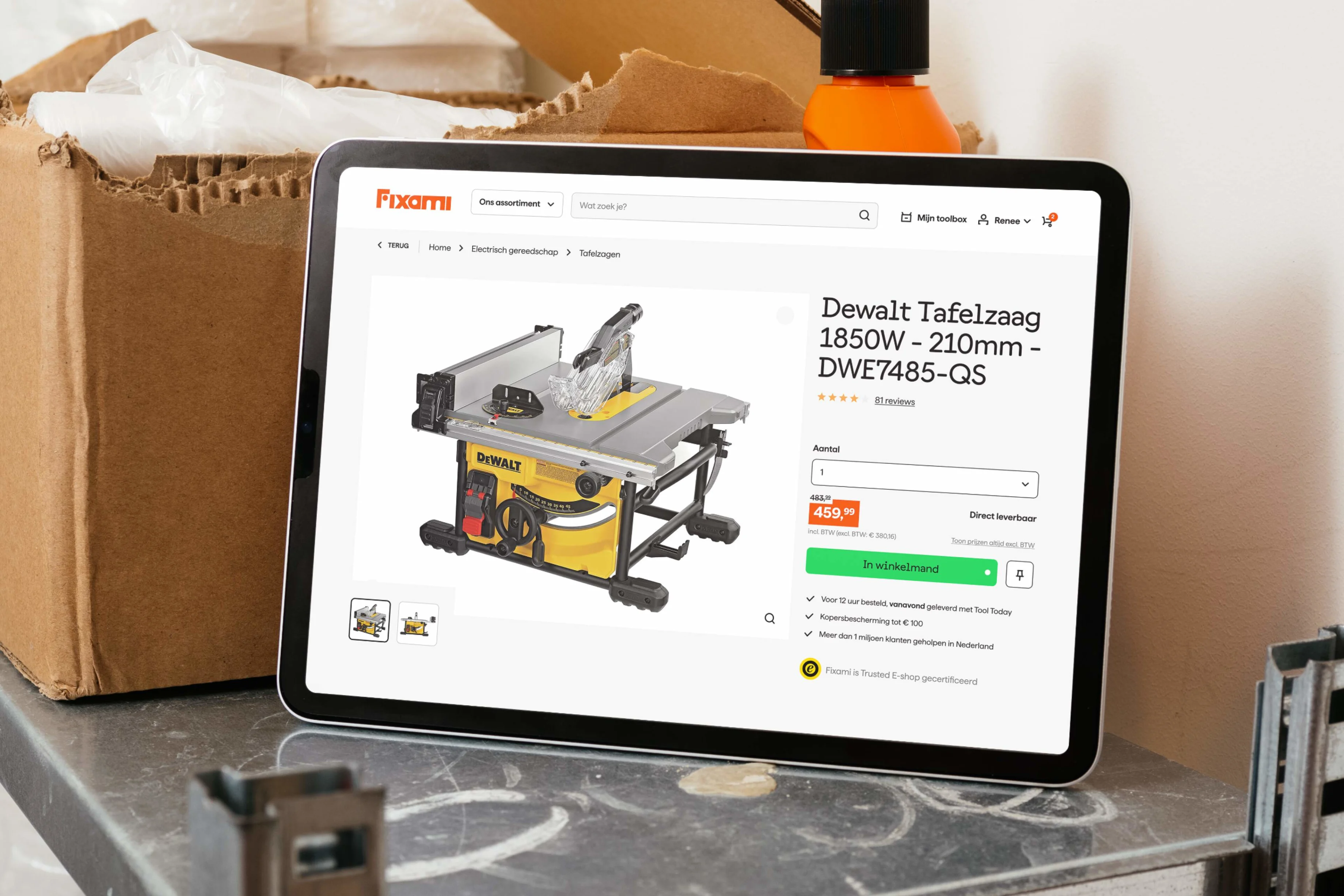 pdp fixami Product Detail Page Fixami